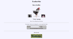 Desktop Screenshot of feathersite.com
