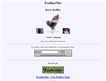 Tablet Screenshot of feathersite.com